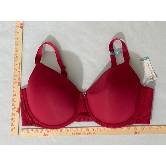 Ambrielle Full Coverage Bra size 46DDD Red Bud underwire 254-0577-0224 - Picture 6 of 10